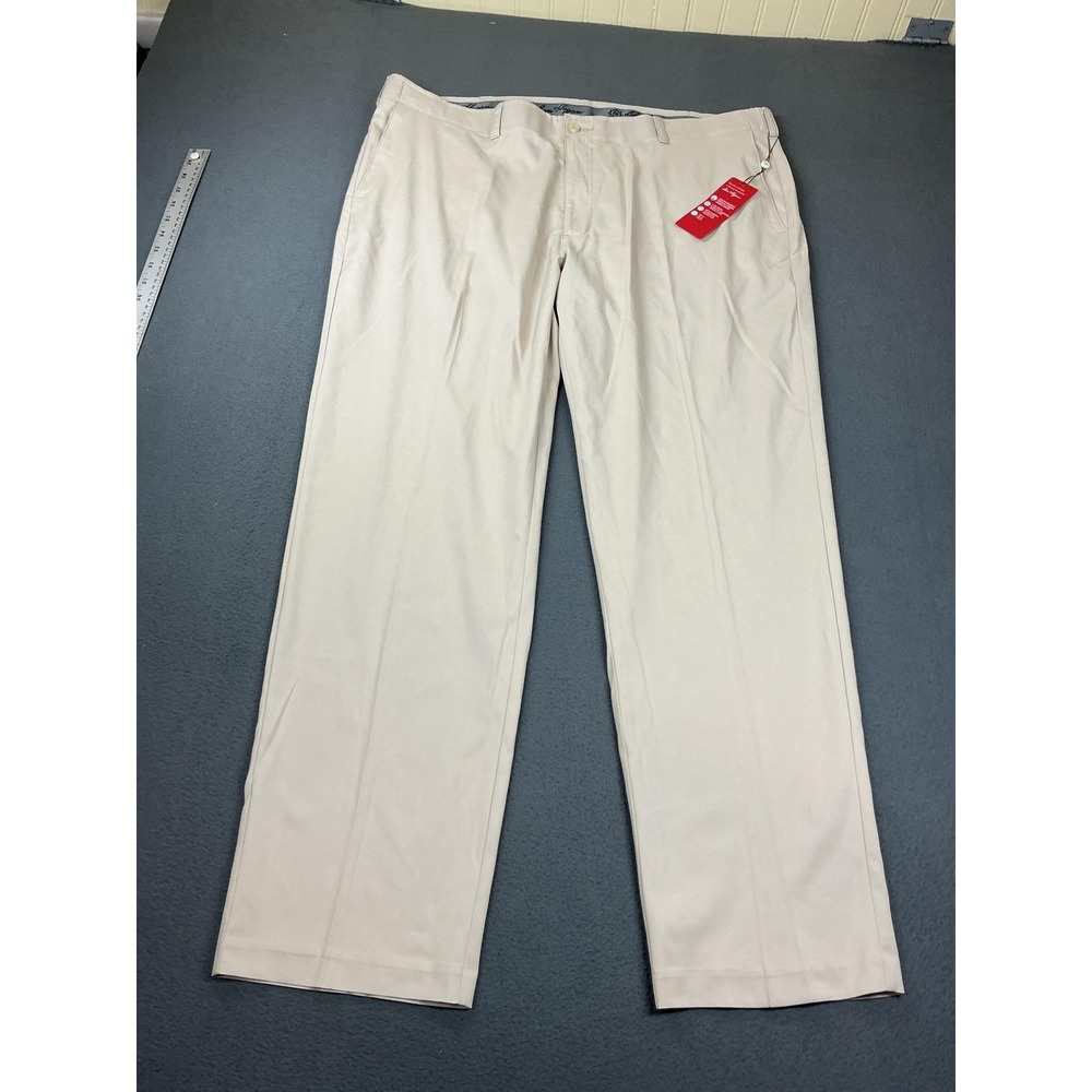 Ben Hogan Pants Mens 42x32 Beige Golf Trousers Stretch Moisture Wicking UPF 15 - Picture 1 of 8